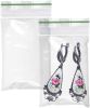 Pack 1000 Greenline Zipper Bags 3 x 4. Seal Top Polyethylene Bags 3x4; Thickness 2 Mil. Resealable Plastic Bags for Packing and Storing. Recyclable St