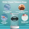 Pack 1000 Greenline Zipper Bags 2 x 3. Seal Top Polyethylene Bags 2x3; 2 Mil. Resealable Storage Bags for packing and storing. Biodegradable Plastic B