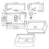 30&quot; L X 21&quot; W Farmhouse Kitchen Sink -Matte Black Stainless Steel 30 in.Single Bowl Farmhouse Apron Workstation Kitchen Sink with Accessory