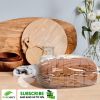 PUREVACY Poly Bakery Bread Bags 10 x 8 x 24. Pack of 1000 Jumbo Bread Loaf Packing Bags 10x8x24 Clear Gusseted Bags. Ultra Thin Polyethylene Bags 0.75