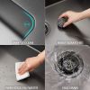 30&quot; L X 21&quot; W Farmhouse Kitchen Sink -Matte Black Stainless Steel 30 in.Single Bowl Farmhouse Apron Workstation Kitchen Sink with Accessory