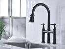 37&quot; L x 19&quot; W Farmhouse Kitchen Sink with kitchen faucet
